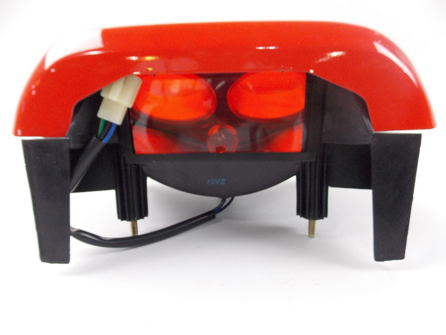 NOS OEM  1991 YAMAHA CR50 TWIN REAR TAIL LIGHT ASSY. RED 3WN-H4700-00 - MotoRaider