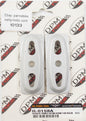 DE PRETTO HONDA HORNET 600 1999-2006 CHAIN ADJUSTMENT ALLOY COVER GRAY R-0158A - MotoRaider