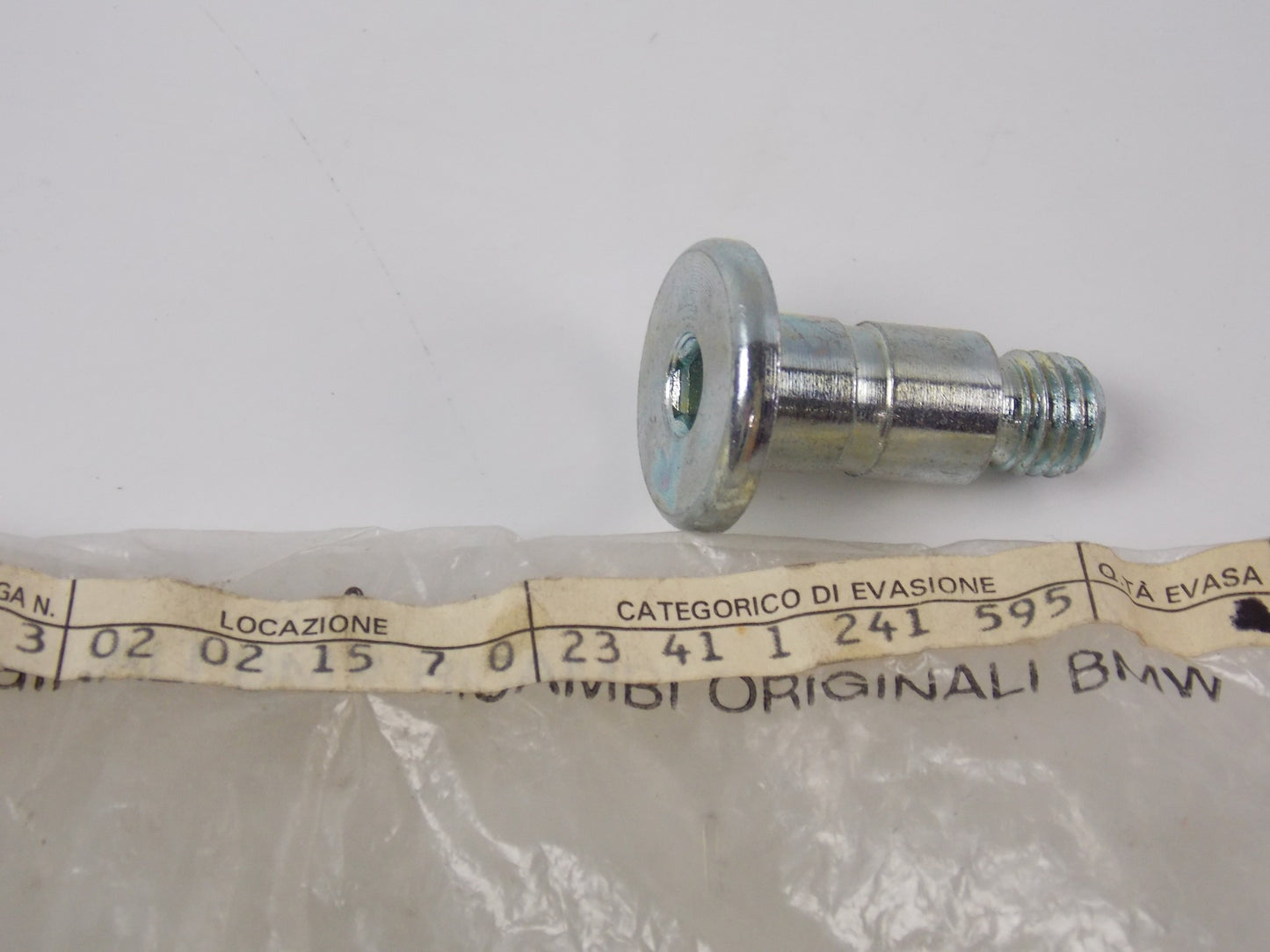 NOS OEM BMW 1974-1988 R100/60/65/75/80/90 SHIFT LEVER SCREW 23411241595 - MotoRaider