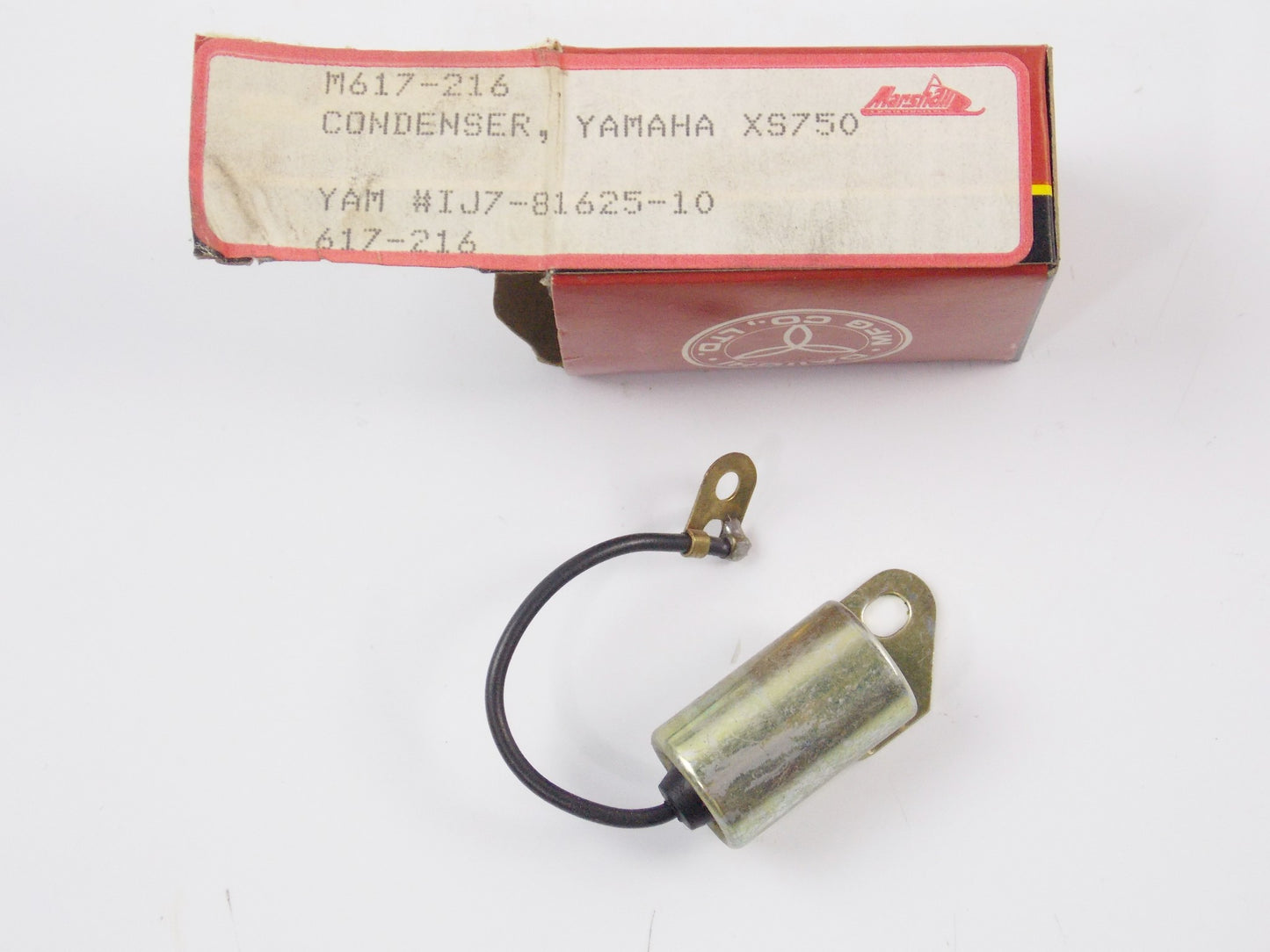 DAIICHI YAMAHA 1977 XS750-2D XS750D CONDENSER M617-216 IJ7-81625-10 - MotoRaider