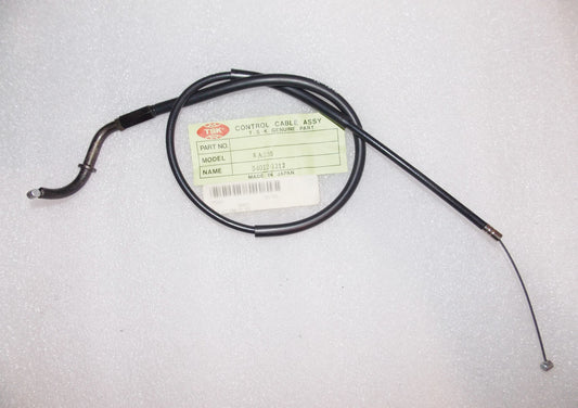 NOS TKS KAWASAKI 1981-1982 KZ1100 | 1984-1986 ZX550  THROTTLE CABLE 54012-1212 - MotoRaider