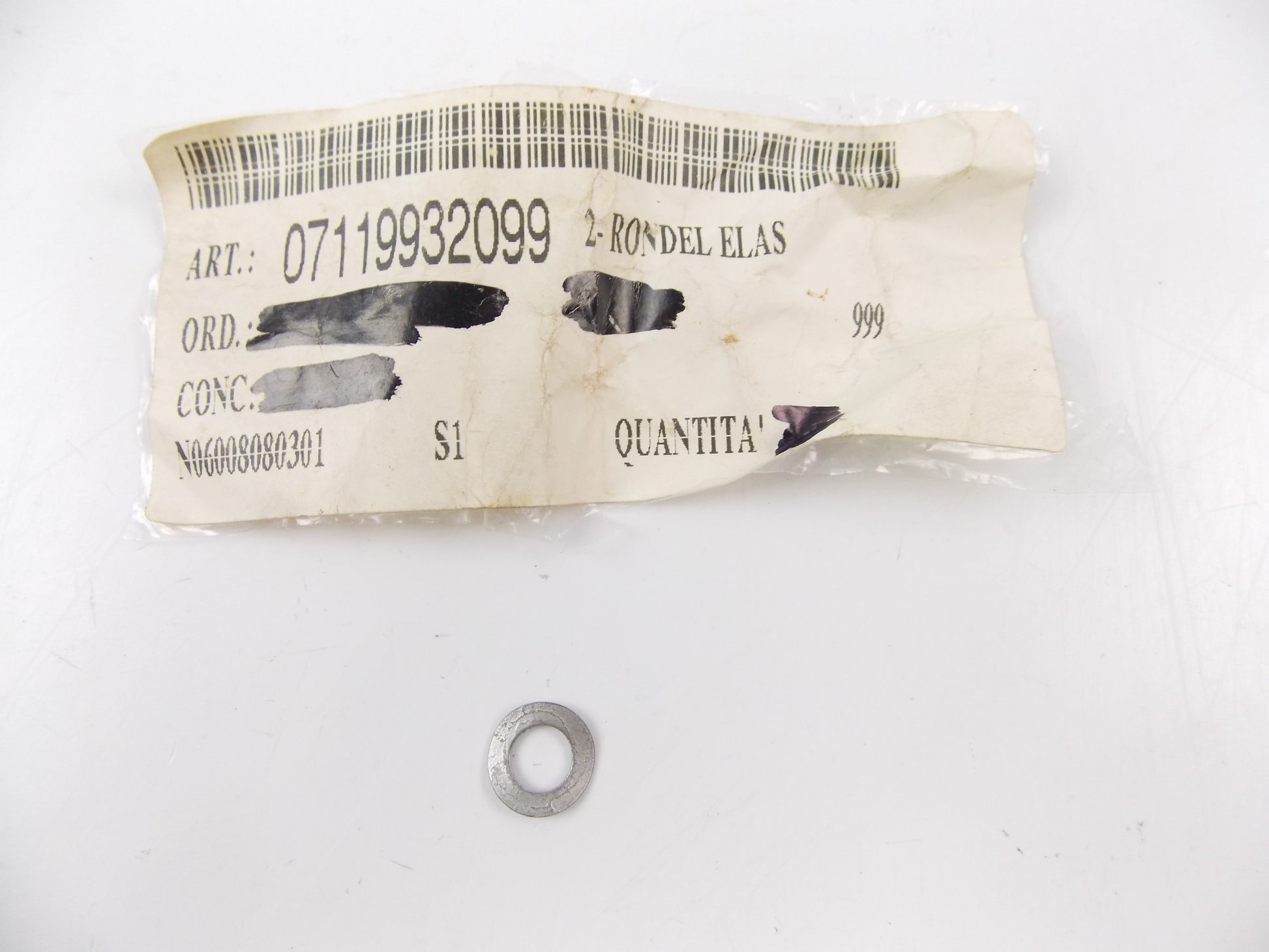 NOS OEM BMW K 75 1986-1996 WAVE WASHER 07119932099 - MotoRaider