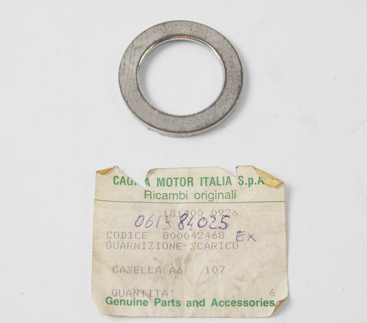 NOS OEM DUCATI CAGIVA EXHAUST GASKET 800042468 | 061984025 - MotoRaider