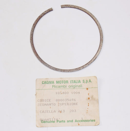 NOS OEM CAGIVA HUSQVARNA DUCATI PISTON RING SUPERIOR D=81.75mm T=1.5mm 800035696 - MotoRaider