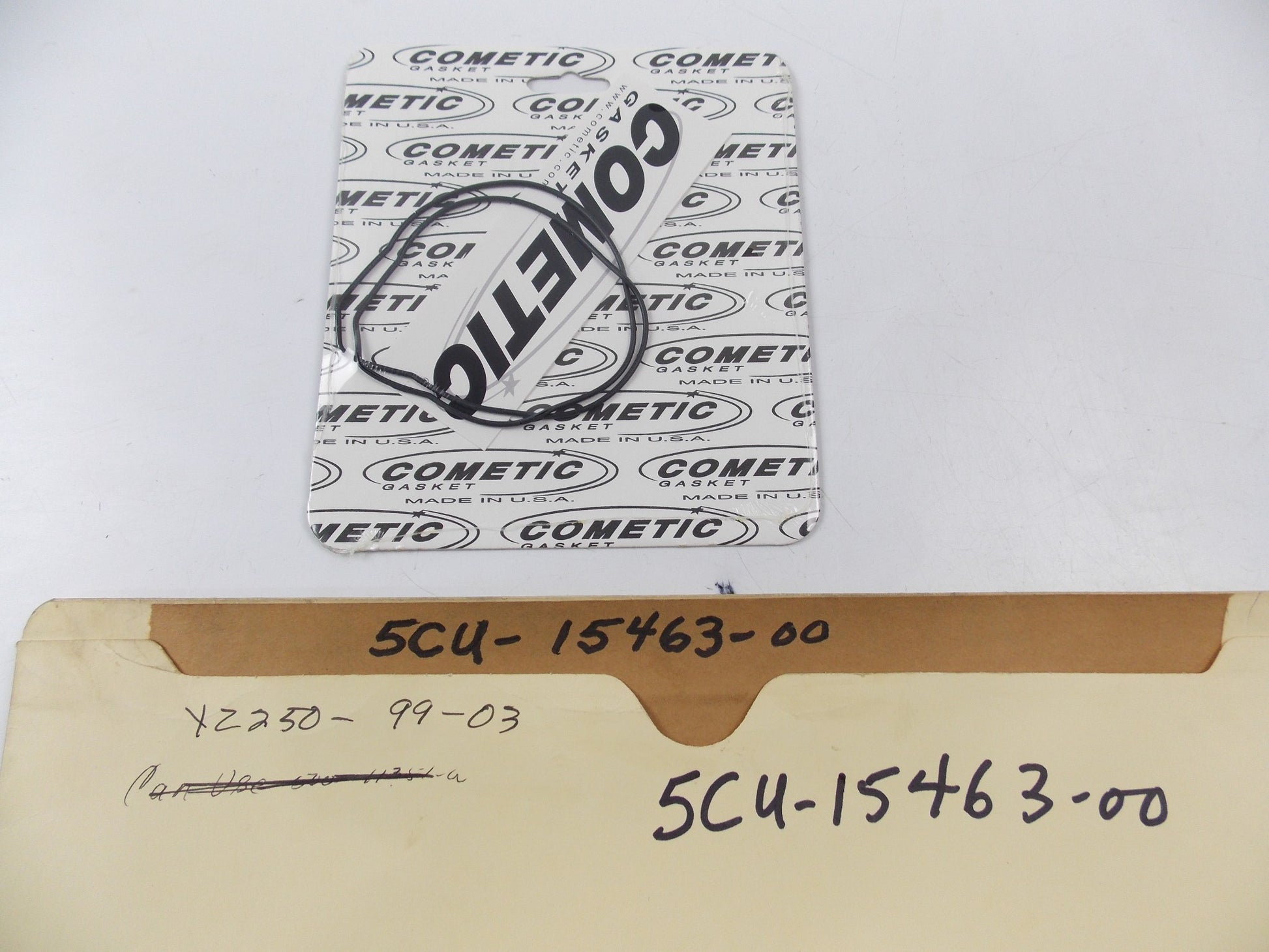 NOS COMETIC YAMAHA 1999-2003 YZ250 GASKET COVER PINION 2 OE#5CU-15463-00 - MotoRaider