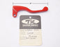 FLANDERS ALUMINUM RH RED BRAKE LEVER 5" YAMAHA TY/YX 80 DT XT MX 401-73781 - MotoRaider
