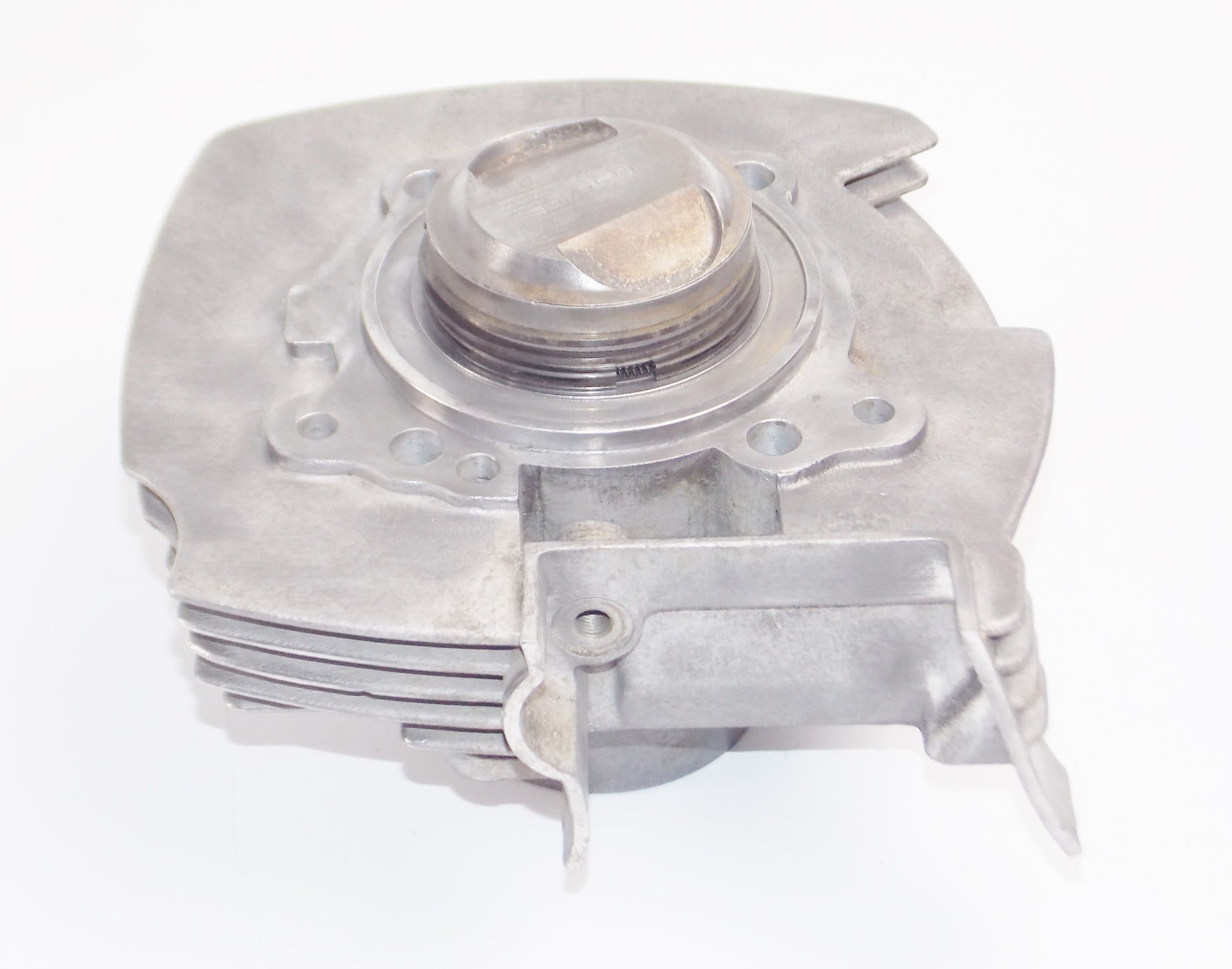 OEM DUCATI PANTAH 350 MOTOR ENGINE HORIZONTAL CYLINDER+PISTON 66mm+RINGS+PIN - MotoRaider