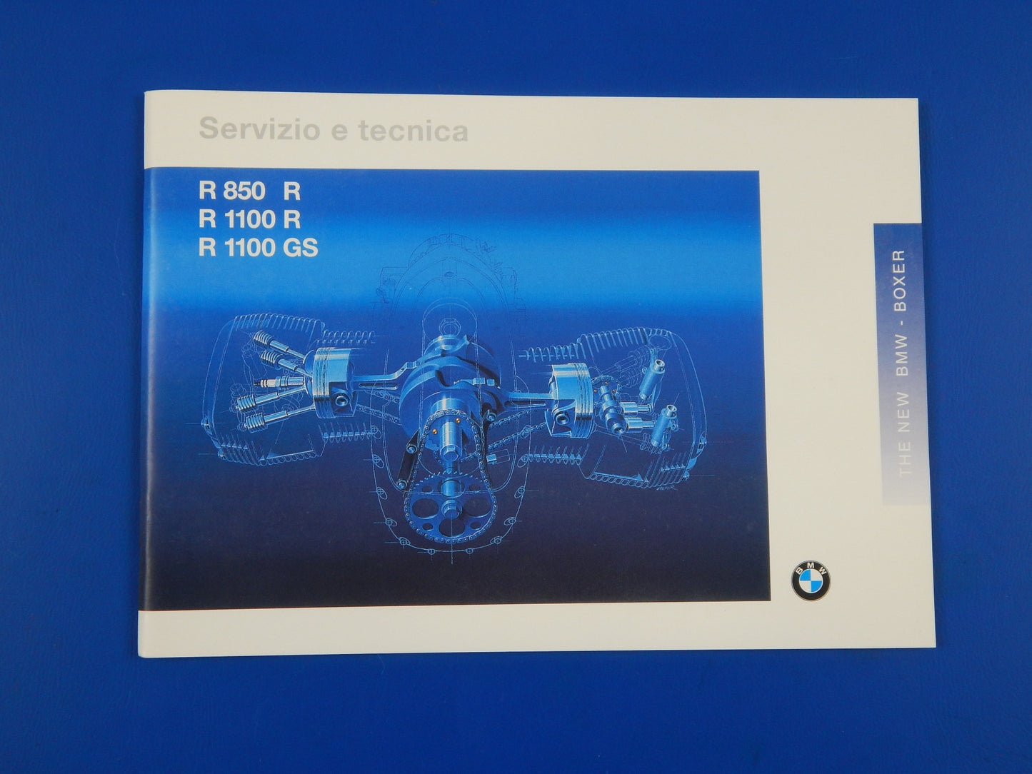 OEM BMW R850R USER MAINTENANCE OWNER USER MANUAL 01449799314 + SERVICE LOGBOOK - MotoRaider