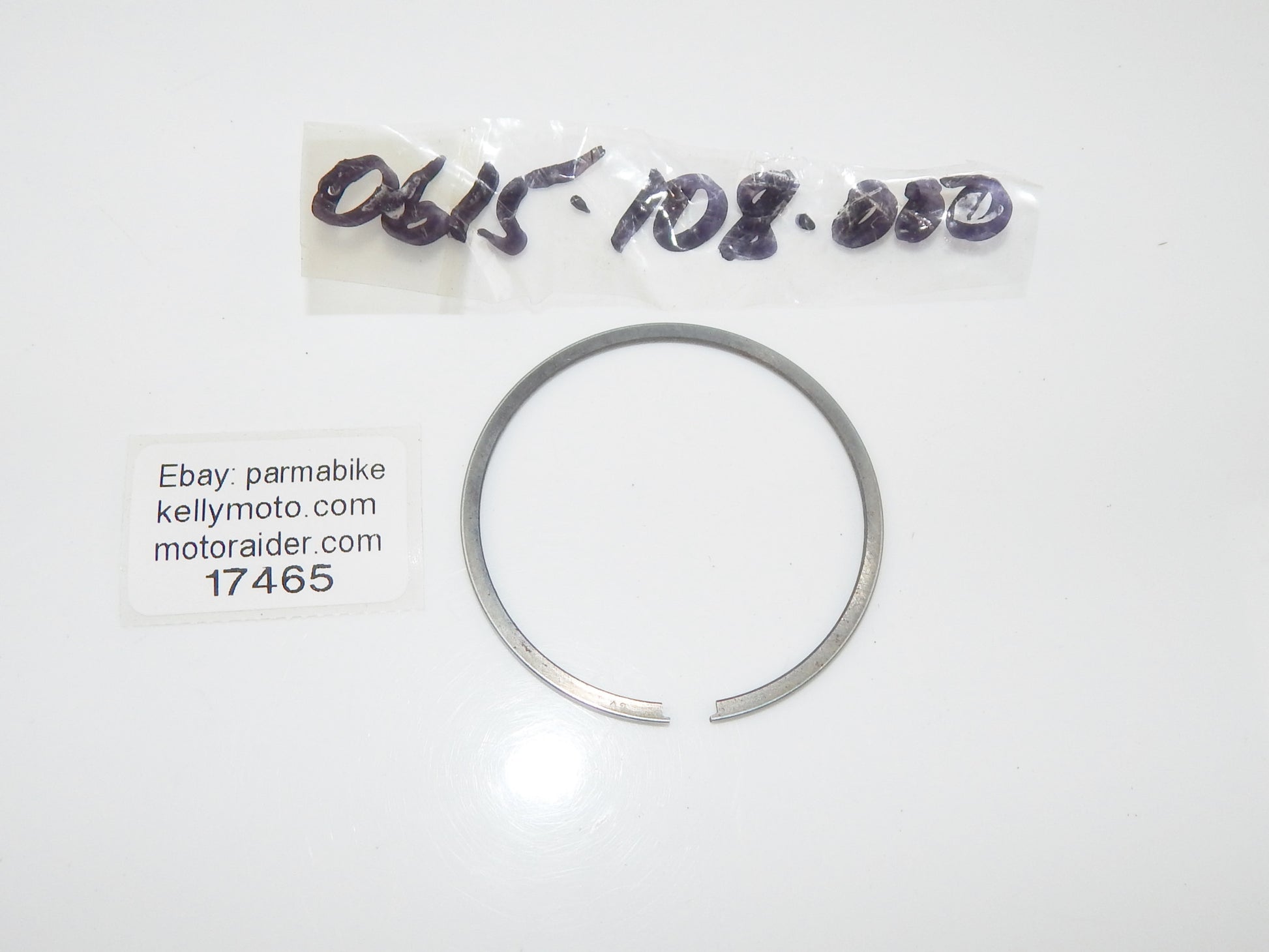 OEM SACHS DKW HERCULES 1981 1752/7A L-SHAPE PISTON RING 59.75 mm 0615-108-000 - MotoRaider
