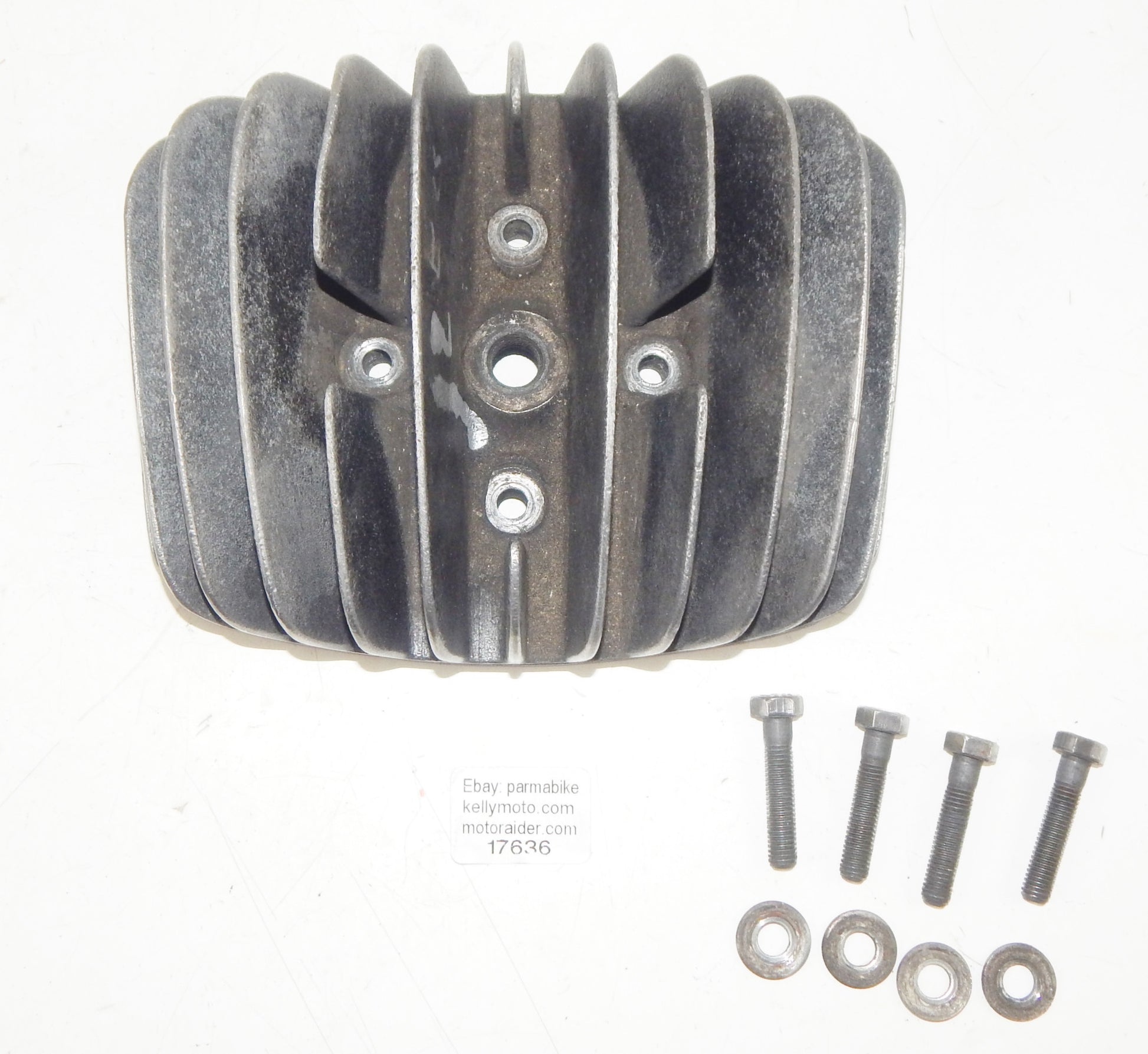 60's SACHS 125 TOP END CYLINDER HEAD+BOLTS D=55 mm 0613-106-097 PENTON DKW KTM - MotoRaider