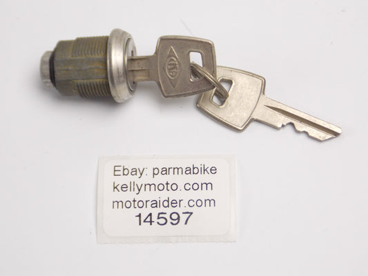CISA LOCK CYLINDER+KEY MOTORCYCLE LUGGAGE DIAMETER 19 mm - MotoRaider