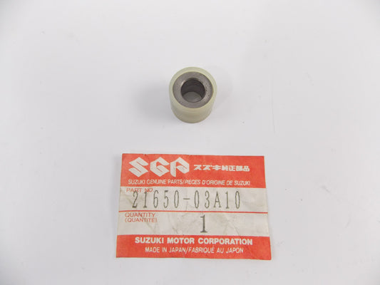 NOS OEM SUZUKI 1985 1991 1995 CP50 MOVABLE ROLLER DRIVE FACE 21650-03A10 - MotoRaider
