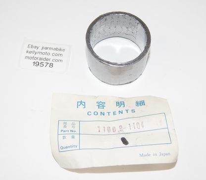 OEM KAWASAKI 1979-87 KZ KL ZL ZX ZN EXHAUST MUFFLER CONNECTING GASKET 11009-1104 - MotoRaider