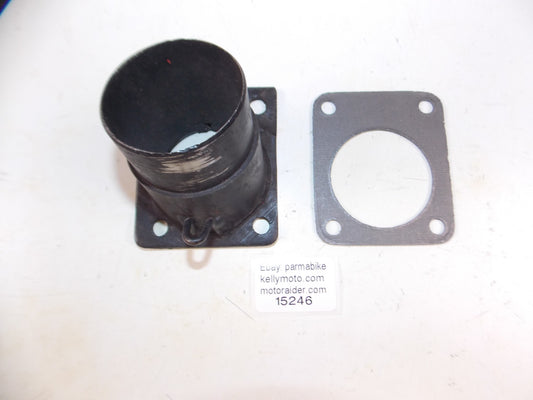 1980 BETA CR 250 EXHAUST PIPE CYLINDER CONNECTOR MANIFOLD OD=51MM+GASKET VINTAGE - MotoRaider