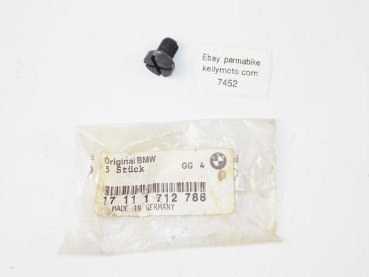 NOS OEM BMW 328i 325i X5 528i 530i Z3 RADIATOR COOLANT BLEEDER SCREW 17111712788 - MotoRaider