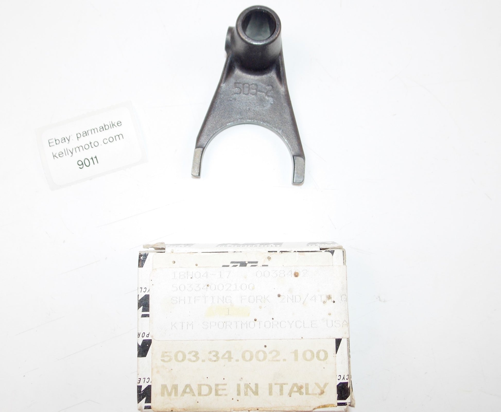 2002-07 KTM 125/144/200 SHIFTING FORK 2ND/4TH GEAR 50334002100 503.34.002.100 - MotoRaider
