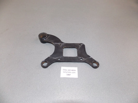 1992 KTM MXC 250 FRONT BRAKE LINE HOSE TUBE HOLDER PLATE BRACKET - MotoRaider