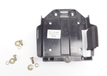 1986 CAGIVA ELEFANTRE 125 BATTERY BOX TRAY HOLDER + SCREWS ELEFANT-3 - MotoRaider