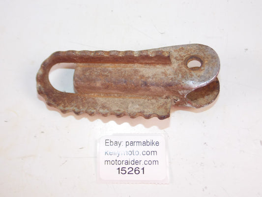 1976-1979 BETA CR RG 250 FRAME CHASSIS LEFT FOOT PEG STAND STAY VINTAGE RACING - MotoRaider