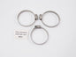 3 IDEAL 25-50mm PERFORATED BAND HOSE PIPE TUBE CLAMP MOTORCYCLE AUTOMOTIVE ATV - MotoRaider