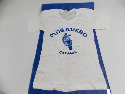 ITALY DEALER MOTOCROSS T-SHIRT WHITE SIZE S MOTORCYCLE RACING TEAM CAGIVA YAMAHA - MotoRaider