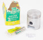 MOTO MINARELLI A52-4 PISTON 45.4mm + PIN 12.27mm + RINGS + CIRCLIP VINTAGE ITALY - MotoRaider
