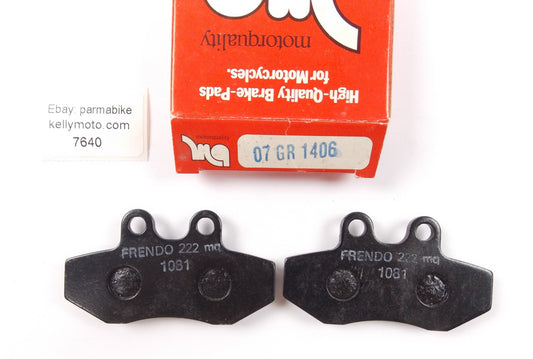 MOTOQUALITY 2002 HUSQVARNA 50SM WR50 CAGIVA YAMAHA FRONT BRAKE PADS 07GR1406 - MotoRaider