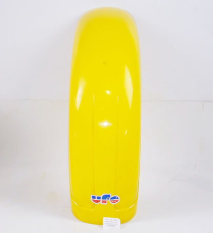 VINTAGE UFO MOD. Z. 103 YELLOW MOTOCROSS REAR FENDER L=321/2 W=7" BETA CAGIVA - MotoRaider