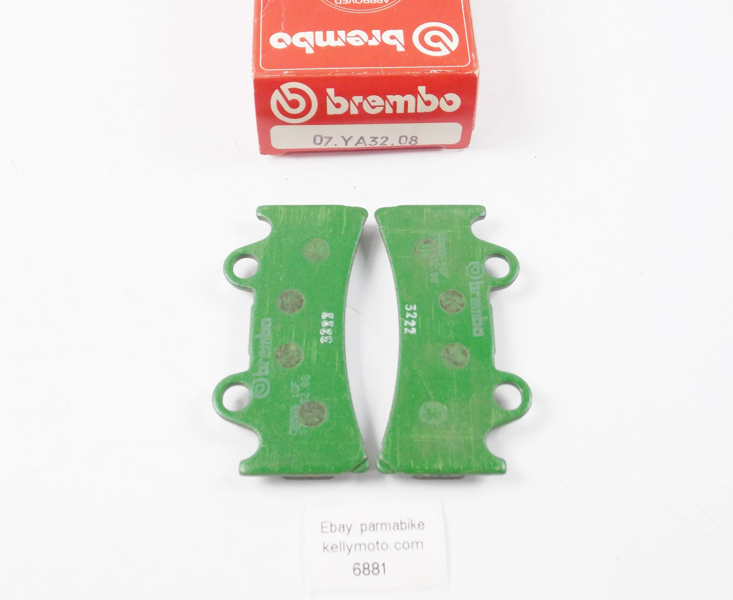 BREMBO YAMAHA YZF FZR/TRIUMPH DAYTONA CARBON CERAMIC FRONT BRAKE PADS 07YA3208 - MotoRaider