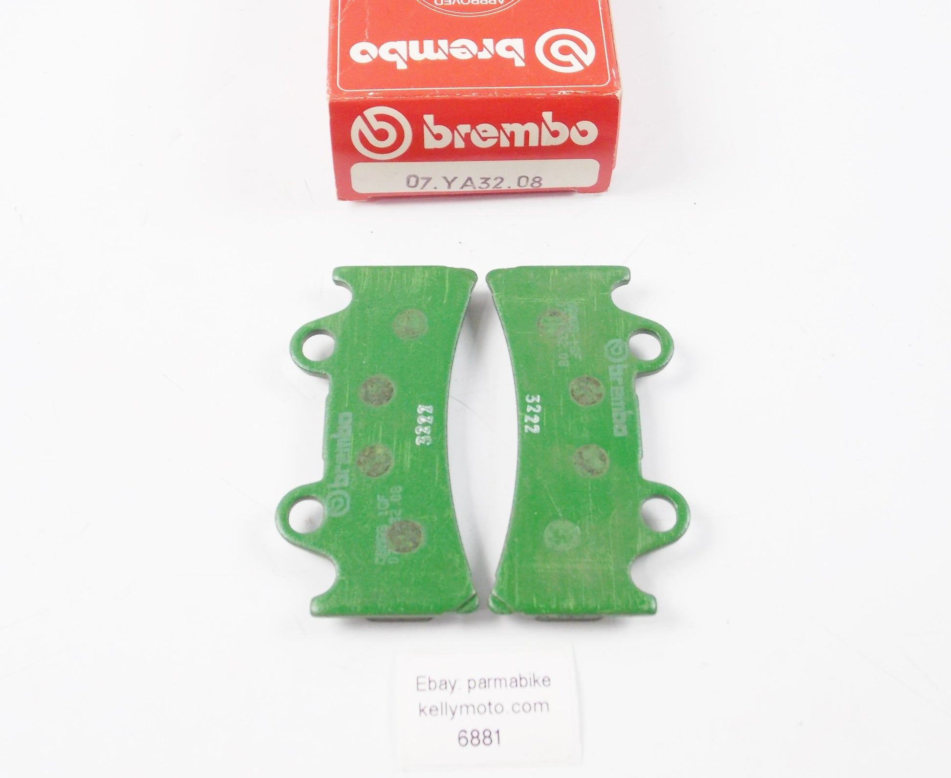BREMBO YAMAHA YZF FZR/TRIUMPH DAYTONA CARBON CERAMIC FRONT BRAKE PADS 07YA3208 - MotoRaider