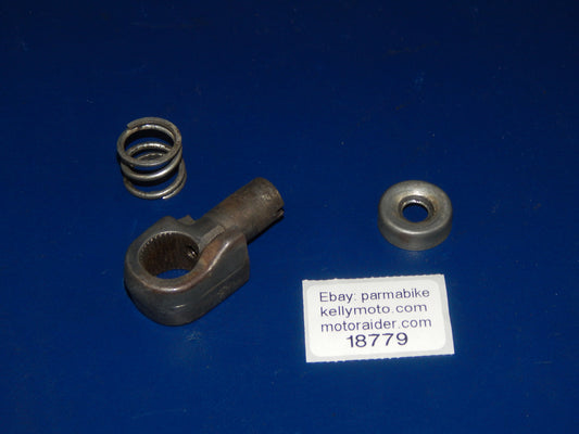 1970's HERCULES GS MX 7sp ENGINE KICK STARTER LEVER PEDAL SWIVEL BASE+SPRING - MotoRaider