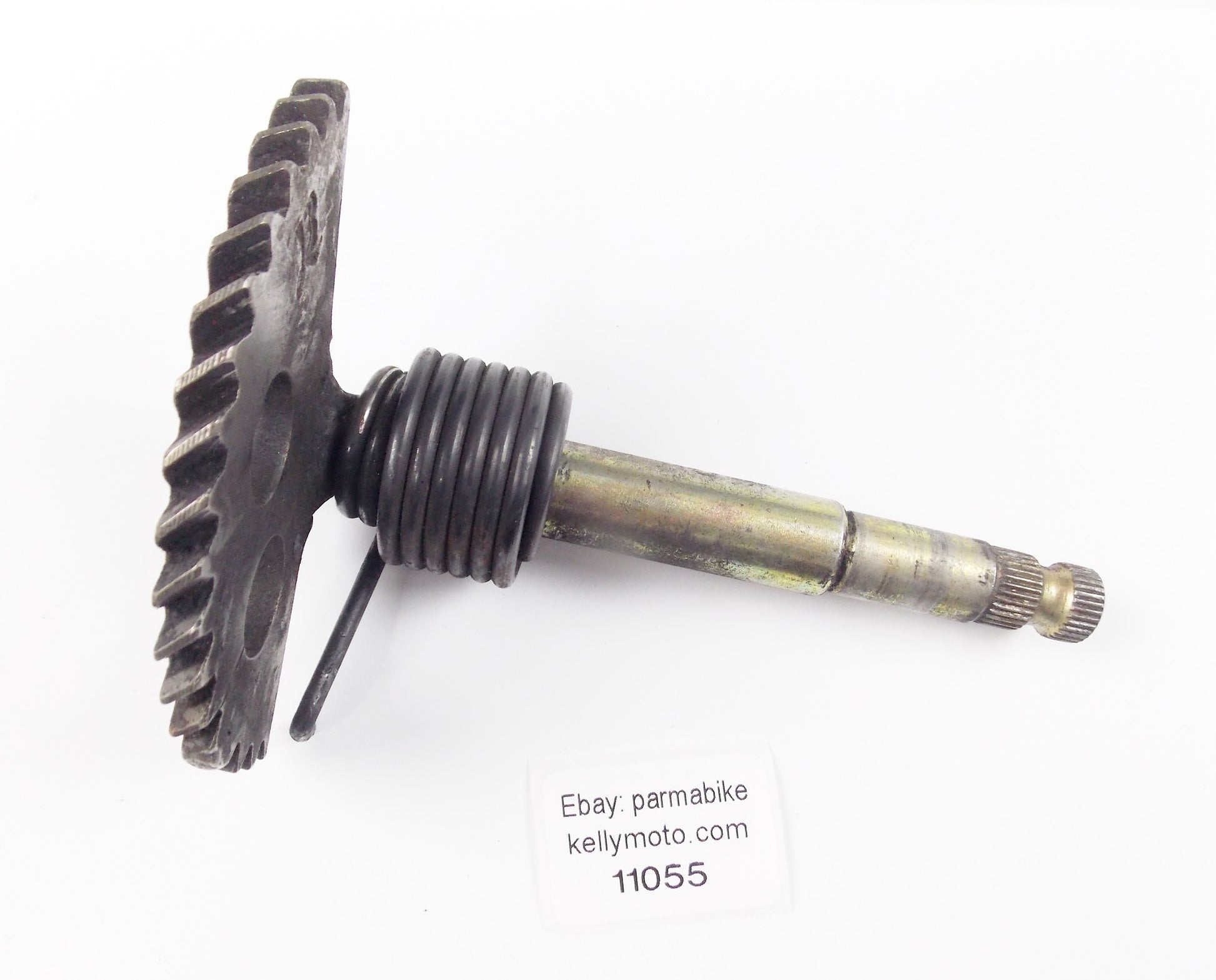 OEM GARELLI Xo 125 150 STARTER SHAFT GEAR + RETURN SPRING GA10051 - MotoRaider