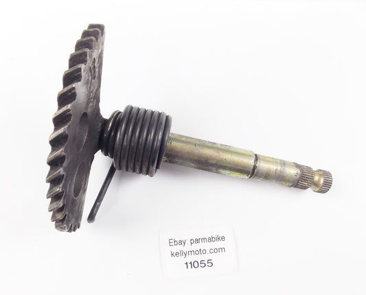 OEM GARELLI Xo 125 150 STARTER SHAFT GEAR + RETURN SPRING GA10051 - MotoRaider