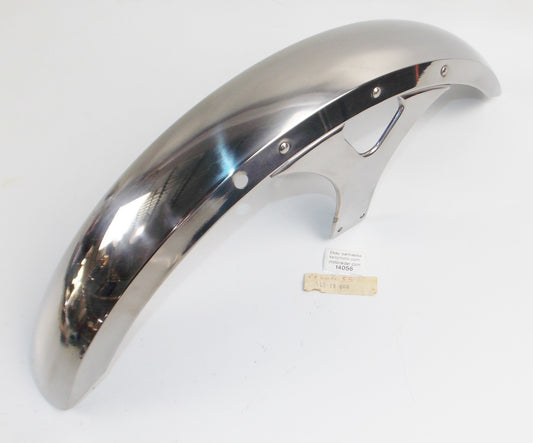LAVERDA LZ50 ZUNDAPP 1982 CS50 CHROME MUDGUARD FRONT FENDER 448-19.600 61401055 - MotoRaider