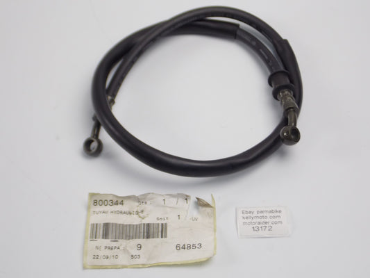 NOS OEM PEUGEOT FRONT DISC BRAKE HYDRAULIC HOSE PIPE TUBE  800344 - MotoRaider