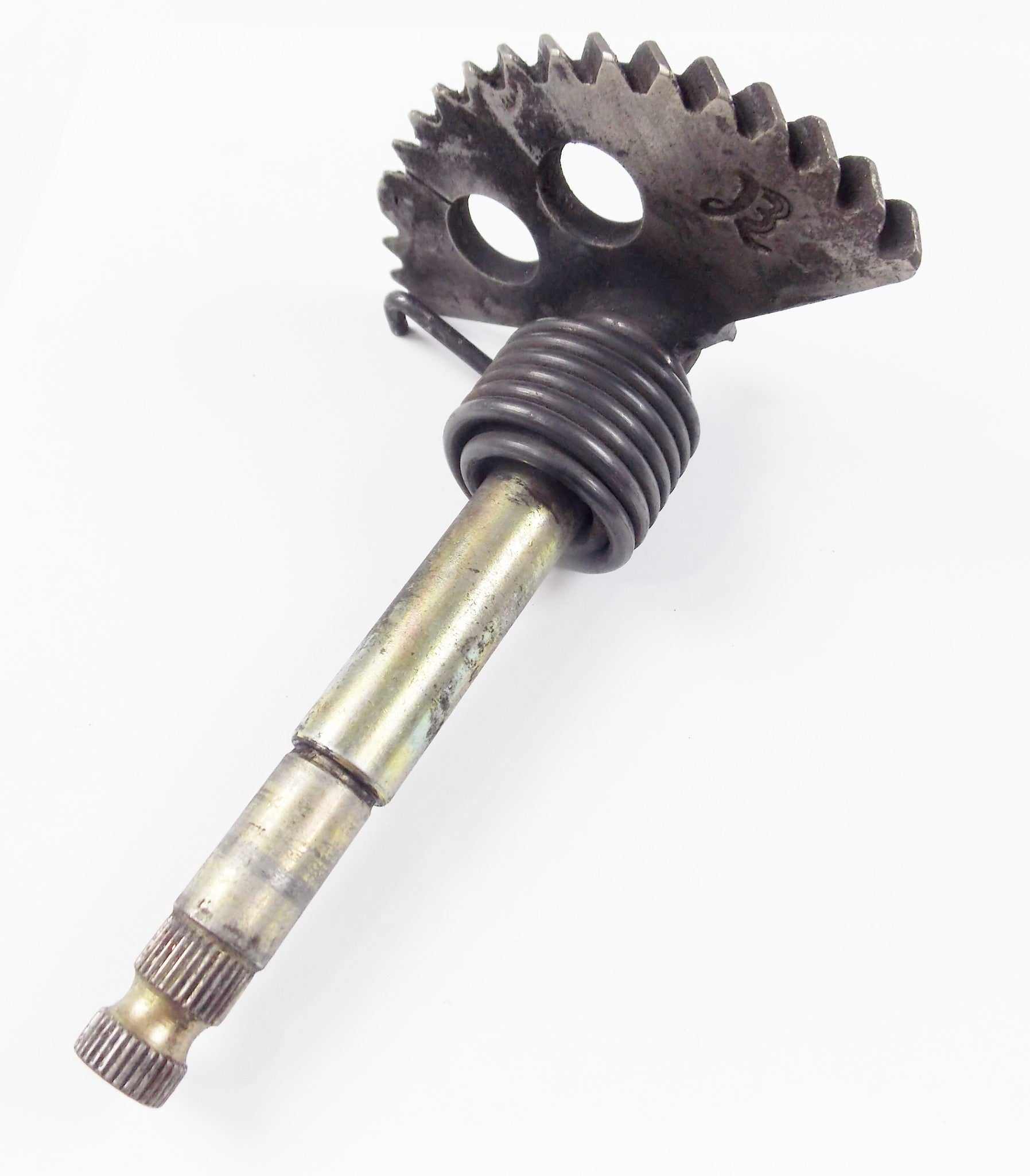 OEM GARELLI Xo 125 150 STARTER SHAFT GEAR + RETURN SPRING GA10051 - MotoRaider
