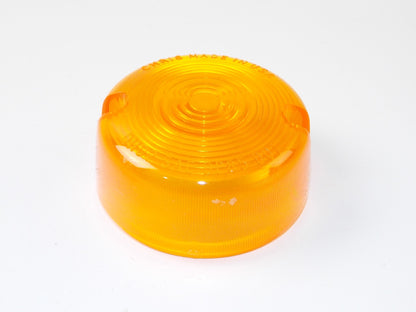 NOS OEM 1986 UP CHROME SPECIALTIES REAR TURN INDICATOR LIGHT LENS AMBER 330624 - MotoRaider