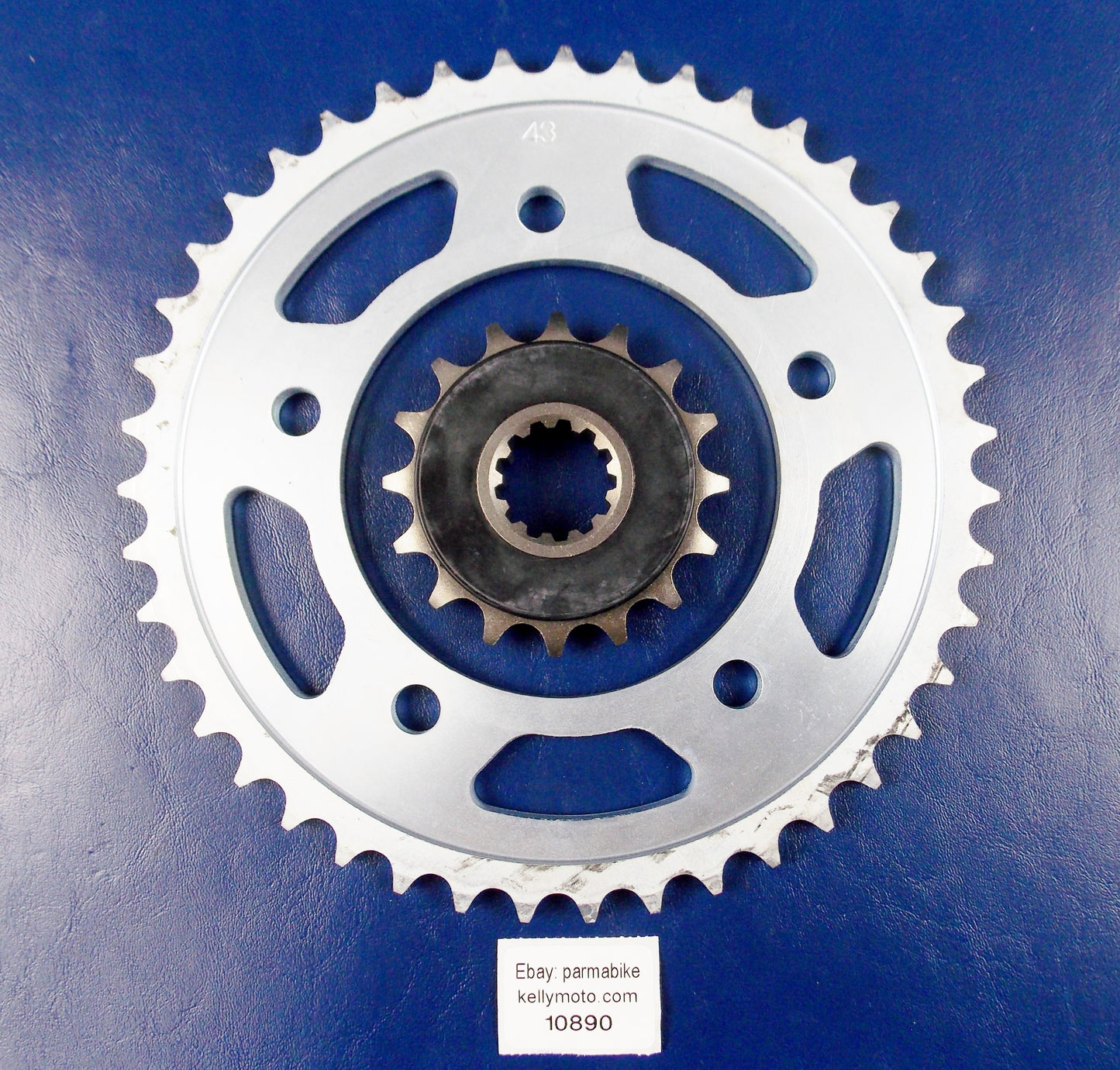 OEM HONDA 2001-2002 CBR600 DRIVE CHAIN KIT SPROCKET 06406-MBW-D40 | 06406MBWD40 - MotoRaider