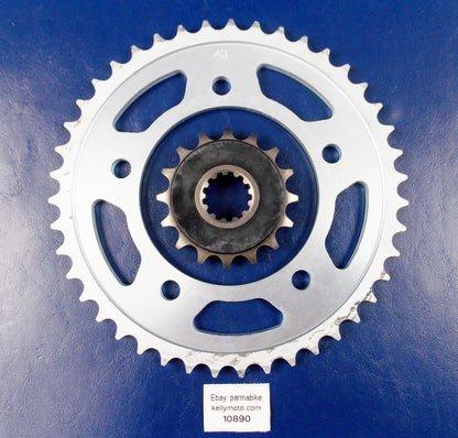 OEM HONDA 2001-2002 CBR600 DRIVE CHAIN KIT SPROCKET 06406-MBW-D40 | 06406MBWD40 - MotoRaider