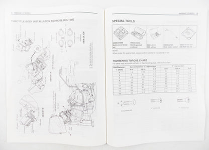 2007 SUZUKI AN650/A SUPPLEMENTARY SERVICE BOOK MANUAL ENGLISH 99501-36160-01E - MotoRaider