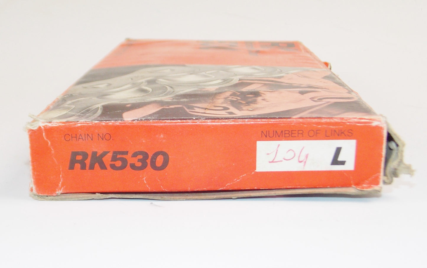 RK MOTORCYCLE CHAIN 530 104 LINK RK530 - MotoRaider