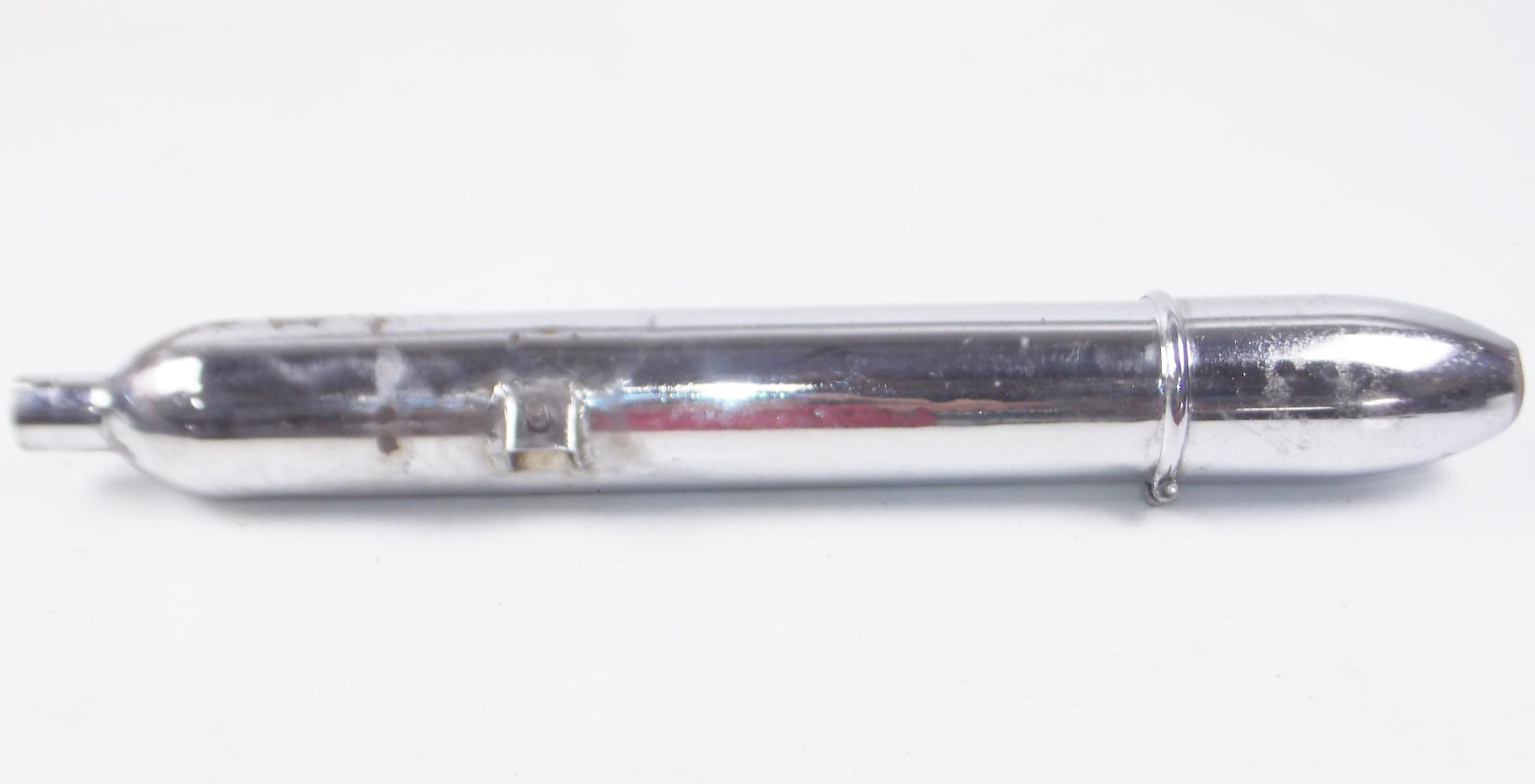 1972 MORINI CORSARO 125 SILENTIUM EXHAUST MUFFLE SILENCER L=635 mm D=32 mm - MotoRaider