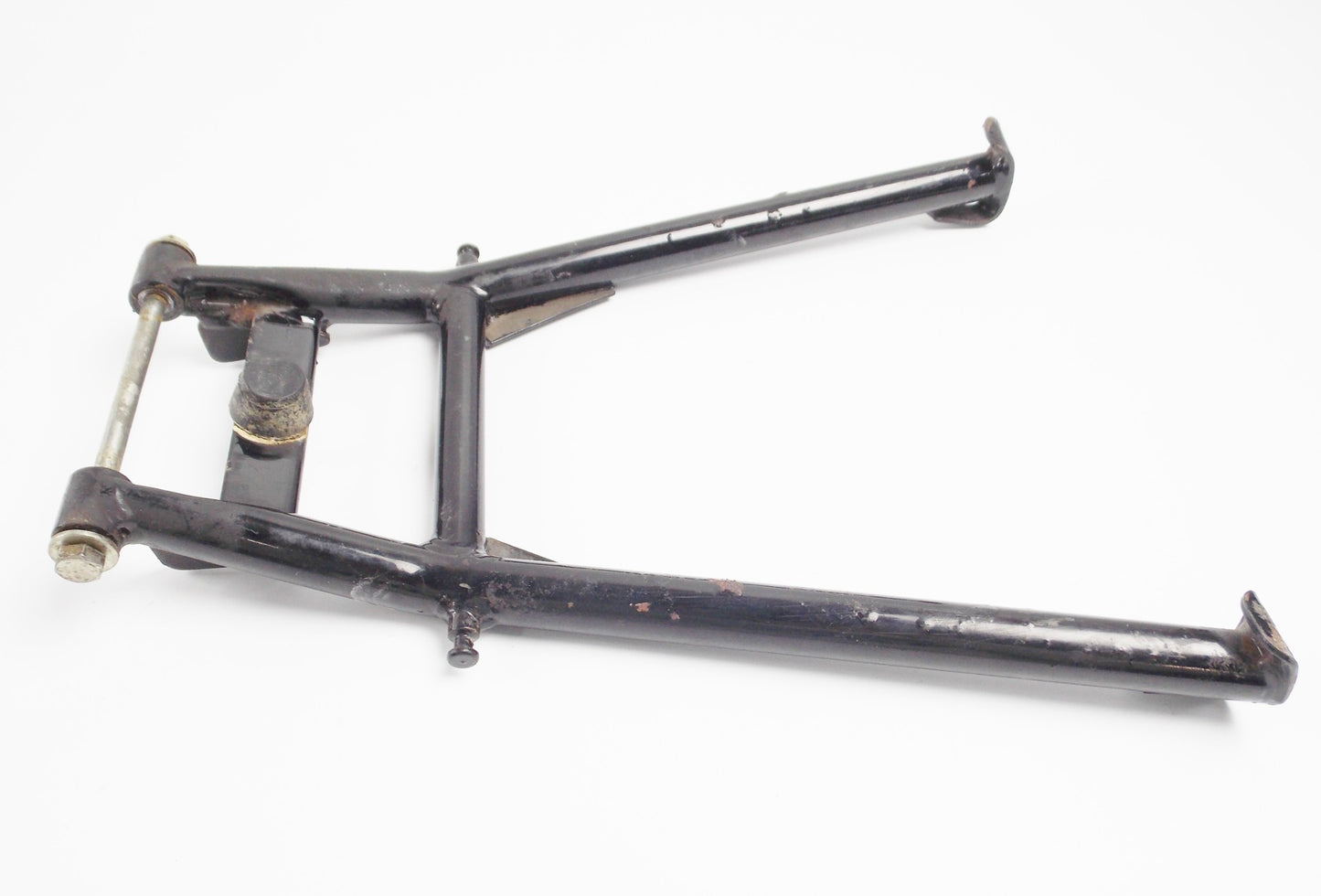 '86 CAGIVA 125 ELEFANTRE FRAME CHASSIS KICK CENTER STAND+SPRING+BOLT+RUBBER STOP - MotoRaider
