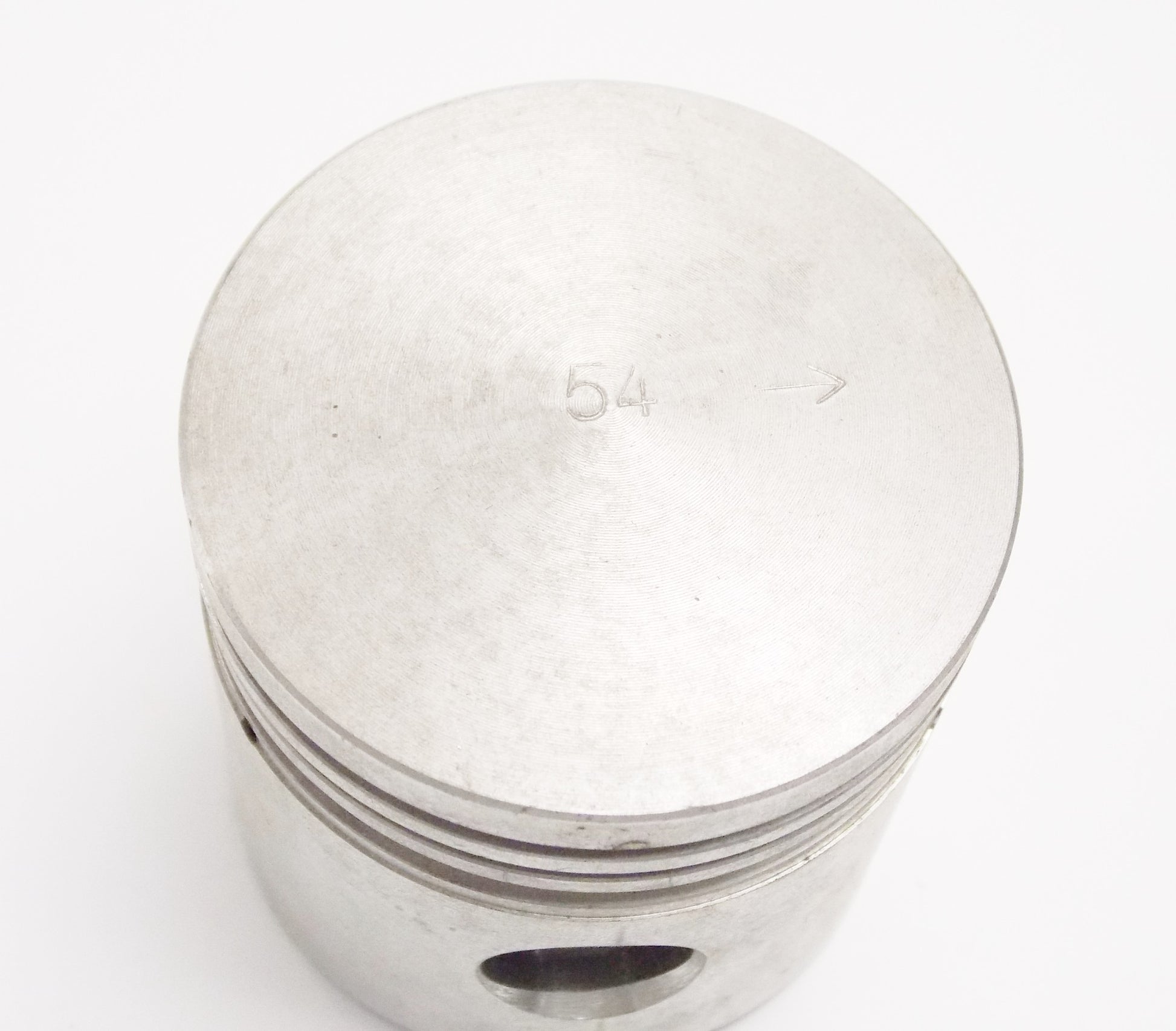 NOS ASSO WERKE 3245 PISTON + RINGS DIAMETER 54 mm GILERA - MotoRaider