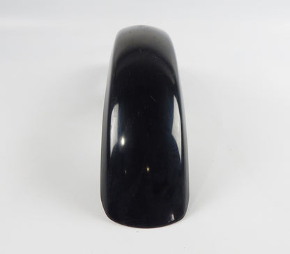 1980's FRONT FENDER BLACK STEEL L=28" W=5" SUZUKI GSE500 VINTAGE MOTORCYCLE - MotoRaider