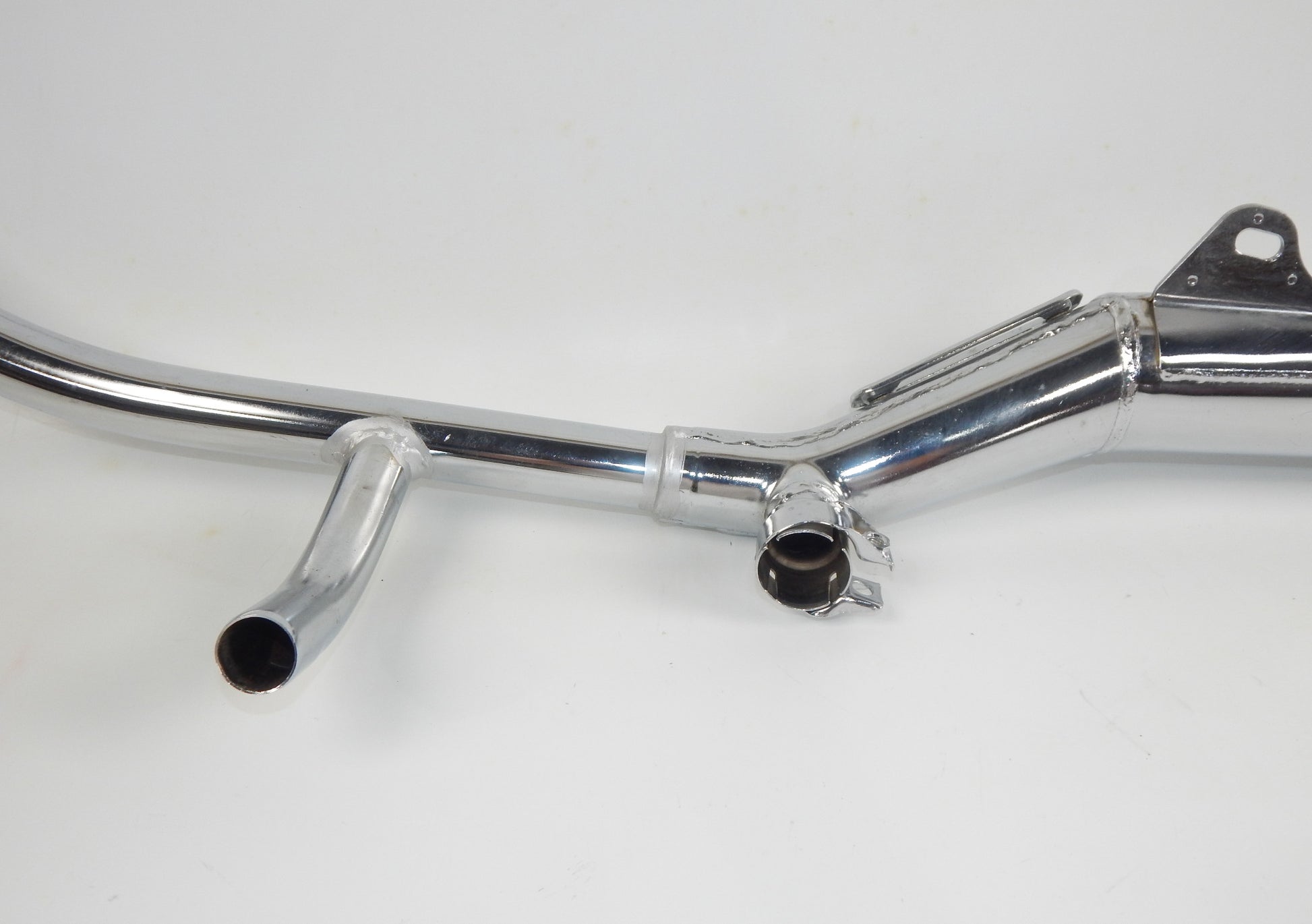 OEM YAMAHA 1982 XS400 RIGHT SIDE EXHAUST MUFFLER PIPE 12E-14721-00 VINTAGE - MotoRaider
