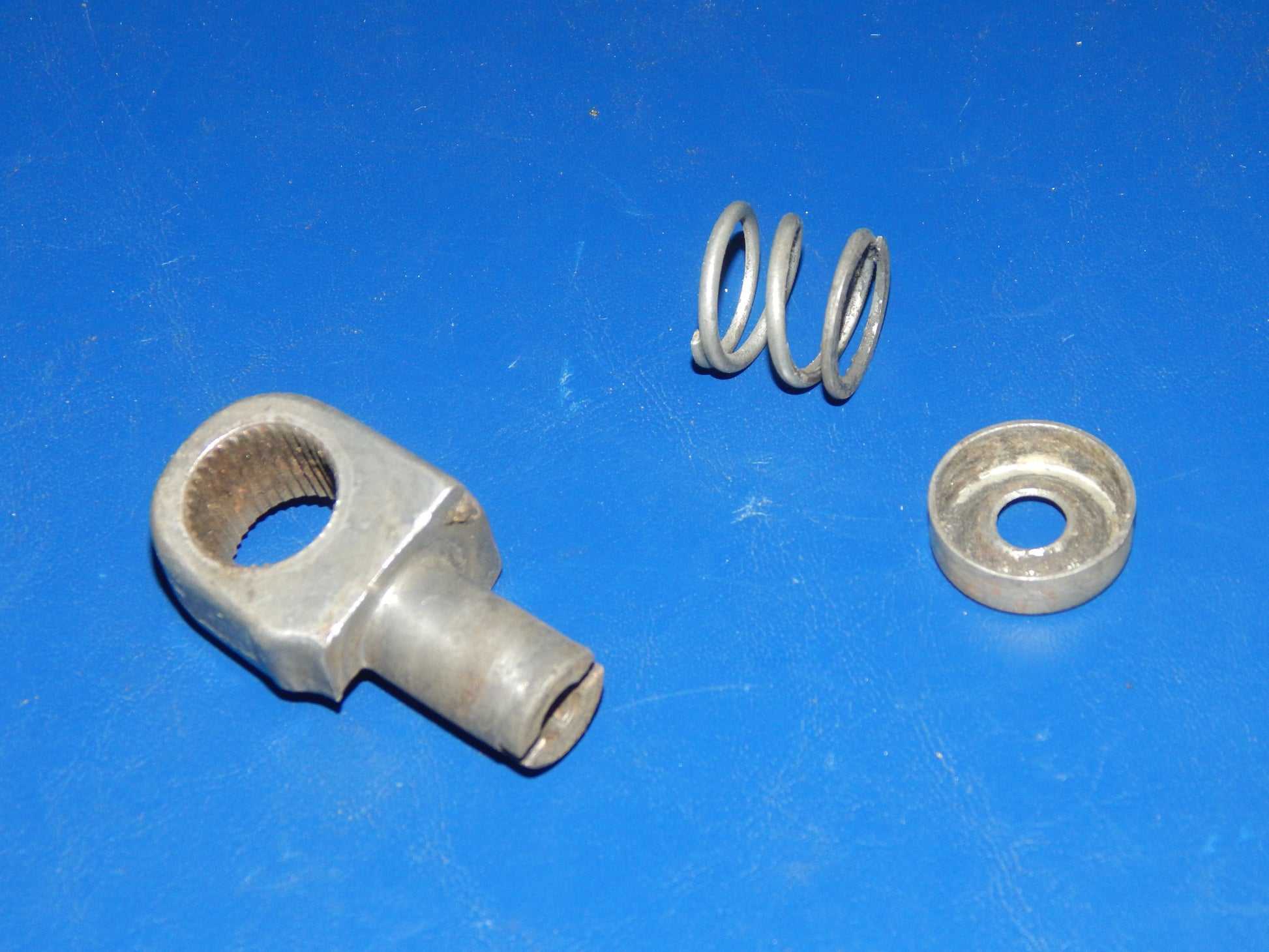 1970's HERCULES GS MX 7sp ENGINE KICK STARTER LEVER PEDAL SWIVEL BASE+SPRING - MotoRaider