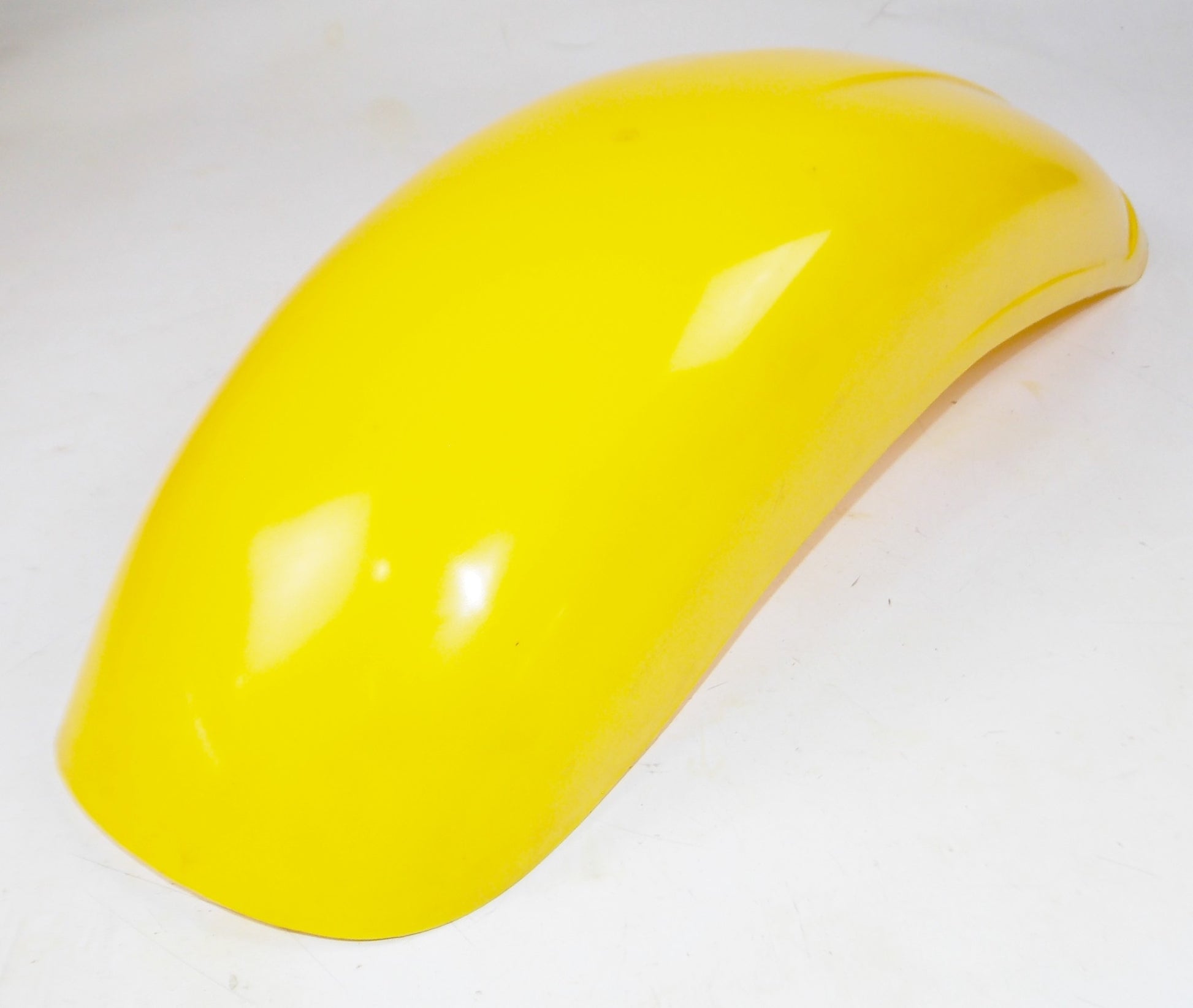 VINTAGE UFO MOD. Z. 103 YELLOW MOTOCROSS REAR FENDER L=321/2 W=7" BETA CAGIVA - MotoRaider