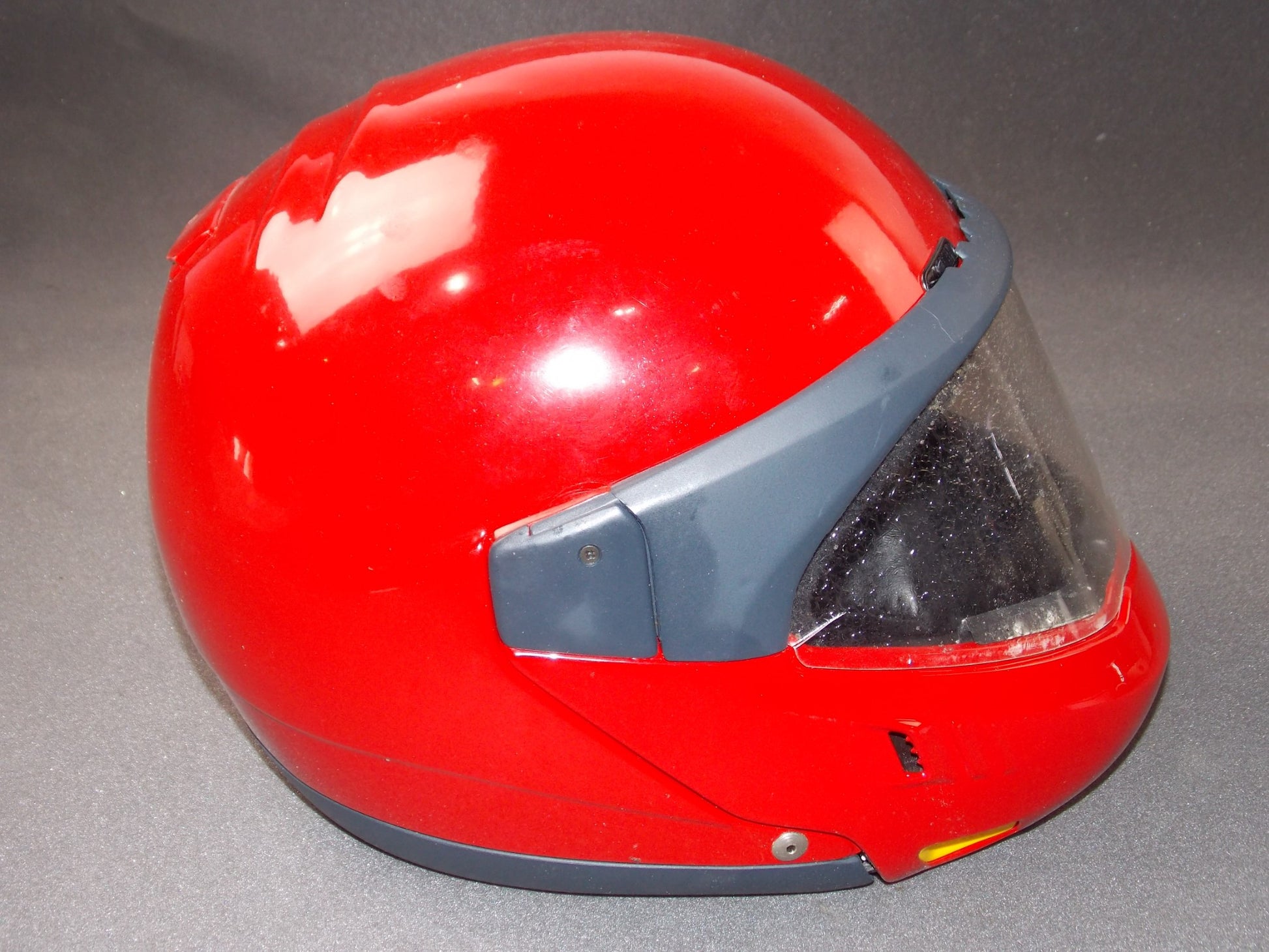 SCHUBERTH BMW MODULAR RED MOTORCYCLE HELMET SYS-3 CLEAR SHIELD VISOR SIZE 60-61 - MotoRaider