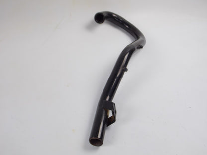 VINTAGE EXHAUST PIPE 4ST MOTOR OD=38mm FLANGE 45mm MORINI DUCATI CAGIVA BLACK - MotoRaider